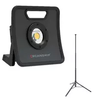 COB LED darbo lempa 4000 liumenų, NOVA 4K, SCANGRIP 03.5440 + trikojis 2m 03.5685 [49.0442]