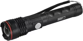 Emos Žibintuvėlis LED įkraunamas USB-C 600lm 3 režimai 100/50/25% hermetiškas P3116 aliuminis juodas, gali veikti su baterijomis 3x R03 AAA