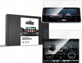„GrizzGlass Folia keramikinė“ „GrizzGlass“ automobilio ekrano apsauga „Range Rover Evoque 2019-2023“ [2w1]