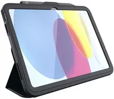 ZAGG tvirtas nešiojamas dėklas Apple iPad 10.9" 10-osios kartos, anglies spalvos (tik B2B, ruda dėžutė), dėklas, Apple, iPad 10.9" 10th, 27,7 cm (10,9")