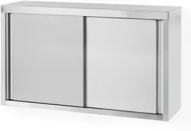 Pakabinama plieninė virtuvės spintelė su stumdomomis durimis 100x60x30cm - Hendi 811207