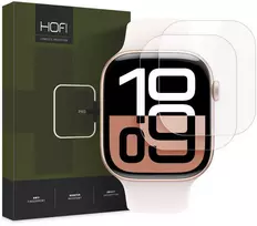 Apsauginė plėvelė Apple Watch 10 (42mm) Hofi Hydroflex Pro+ 2-pack Clear