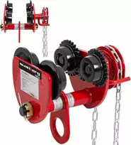 Steinberg Systems Pakabinamos sijos krano vežimėlis su grandine 3m 1000kg 1T