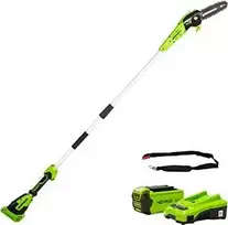 Grandininis pjūklas Aukštapjovė Greenworks G40PSFK2; 40 V; 1x2,0 Ah akum.