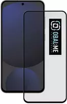 OBAL:ME 5D apsauginis stiklas telefonui Samsung Galaxy S24 FE Juodas