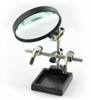 Oem Laikiklis su padidinamuoju stiklu ir izoliuotais griebtuvais - trečioji ranka ZD10H