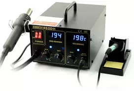 Oem Litavimo stotelė 2in1 Zhaoxin 852DH su karštu oru Hotair 75W
