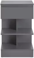 SoBuy naktinis stalelis su 1 stalčiumi, staliukas prie lovos FBT49-HG