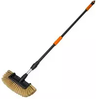 BRADAS AUTOMOBILINIS PLOVIMO ŠEPETYS SOFT SU VOŽTUVU TELESKOPINIS 150-250cm 4-PUSIS