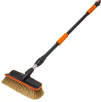 BRADAS AUTOMOBILINIS PLOVIMO ŠEPETYS SOFT SU VOŽTUVU TELESKOPINIS 110-180cm 2-PUSIS
