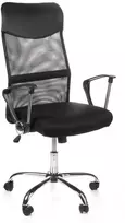Beauty System Biuro kėdė ant ratukų OFFICE CHAIR BASIC Juodas