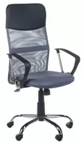 Beauty System Biuro kėdė ant ratukų OFFICE CHAIR BASIC DARKGREY