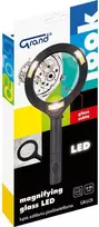 Kw Trade Stiklo didintuvas su apšvietimu GRAND LED didinamasis stiklas GR-L01