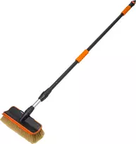 BRADAS AUTOMOBILINIS PLOVIMO ŠEPETYS SOFT SU VOŽTUVU TELESKOPINIS 150-250cm 2-PUSIS