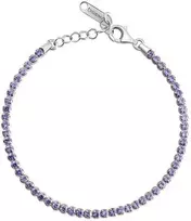 Brosway Teniso apyrankė su kubiniu cirkoniu Fancy Magic Violetinė FMP107