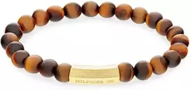 Tommy Hilfiger Nesenstanti tigro akies apyrankė su karoliukais 2790582