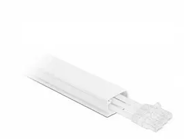 Tvarkyklės Delock DELOCK kabelių kanalas su dangteliu lipnus 35x20mm L 1m baltas