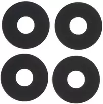 Huawei Honor X8A kameros stikliukas Juodas (only lens 4pcs) ORG