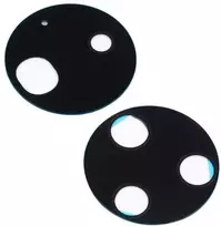 Huawei P50 Pro kameros stikliukas Juodas (only lens 2pcs) ORG