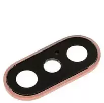 iPhone XS/XS Max kameros stikliukas su rėmeliu Gold ORG