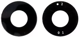 Samsung A236 A23 5G/A336 A33 5G/A536 A53 5G kameros stikliukas Juodas (lens Bokeh) 1pcs (service pack)