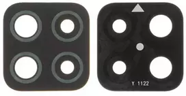 Samsung A225 A22 4G 2021 kameros stikliukas Juodas (only lens) (service pack)