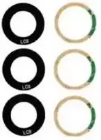 Samsung A145 A14 4G/A146 A14 5G kameros stikliukas (only lens 3pcs) ORG