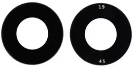 Samsung A256 A25 5G kameros stikliukas Juodas (lens UW) 1pcs (service pack)