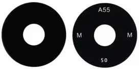 Samsung A356 A35 5G/A556 A55 5G kameros stikliukas Juodas (lens Macro) 1pcs (service pack)