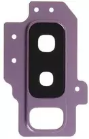 Samsung G965 S9 Plus kameros stikliukas su rėmeliu Lilac Violetinė HQ
