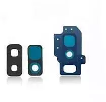 Blue Samsung G965 S9 Plus kameros stikliukas su rėmeliu Mėlyna HQ