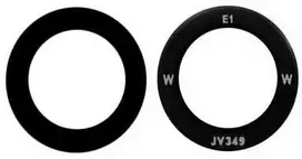 Samsung S921 S24 kameros stikliukas Juodas (lens Wide) 1pcs (service pack)
