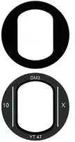 Samsung S918 S23 Ultra kameros stikliukas Juodas (lens Tele 10x) 1pcs (service pack)