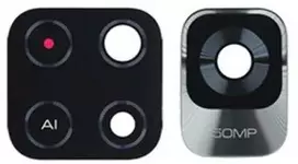 Xiaomi Poco M4 Pro 5G kameros stikliukas Juodas 50MP (2vnt) (only lens) ORG