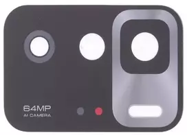 Xiaomi Poco X3 GT kameros stikliukas Juodas (only lens) ORG