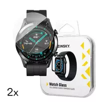Wozinsky Full Glue Apsauginis stiklas Huawei Watch GT 2 / GT 2 Pro 46mm (2 vnt.)