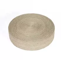 Bazaar Pufas, Didelis, 1x1x0.25 m, Natūralios spalvos