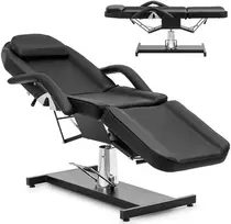 Physa CAPUA spa masažinė kosmetinė kėdė - juoda