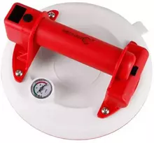 Distar PowerFIX AUTO Baltas 210mm siurbtukas su automatiniu slėgio palaikymu ir manometru plytelių kėlimui