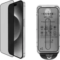 Guess ekrano apsauga 2.5D PRIVACY Apple iPhone 16 Pro Juodas