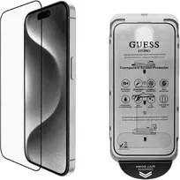 Guess ekrano apsauga 2.5D Apple iPhone 16 Pro Max Juodas