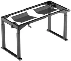 „Ultradesk UPLIFT FRAME“ elektra reguliuojamas stalo rėmas/pagrindas, juodas