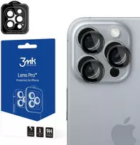 Apple iPhone 16/16 Plus - 3mk Lens Protection Pro Juodas (ME)
