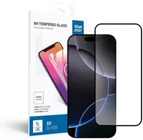 Tempered glass to iPhone 17 PRO MAX / 18 PRO MAX (full glue) Blue Star 5D juodas