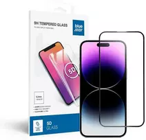 Tempered glass to iPhone 14 PRO MAX (full glue) Blue Star 5D juodas