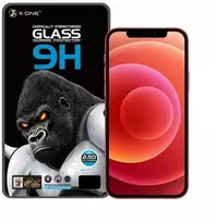 X-ONE Full Cover Extra Strong Mate – skirtas iPhone 11 Pro Max (visi klijai) grūdintas stiklas 9H