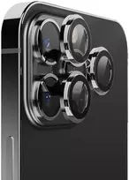 „X-ONE Sapphire Camera Armor Pro“ – skirtas „iPhone 16 Pro/16 Pro Max“ – sidabrinis