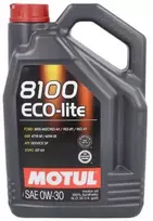 Variklio alyva Motul 8100 ECO-LITE 0W30, 5L
