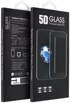 Oem 5D Full Glue Tempered Glass - for iPhone 13 / 16e / 17e (SE 4 2025) (MATTE) juodas