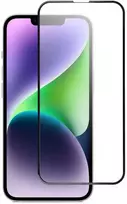 BlueStar Grūdintas stiklas iPhone 13 / 13 PRO / 14 / 16e / 17e (SE 4 2025) (pilnas klijavimas) Blue Star 5D juodas